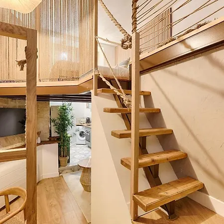 Duplex Atypique Au Coeur Du Sentier Paris